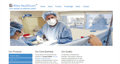 Desktop Screenshot of hitexhealthcare.com